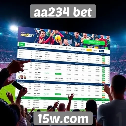 Plataforma aa234 bet promove eventos de apostas ao vivo